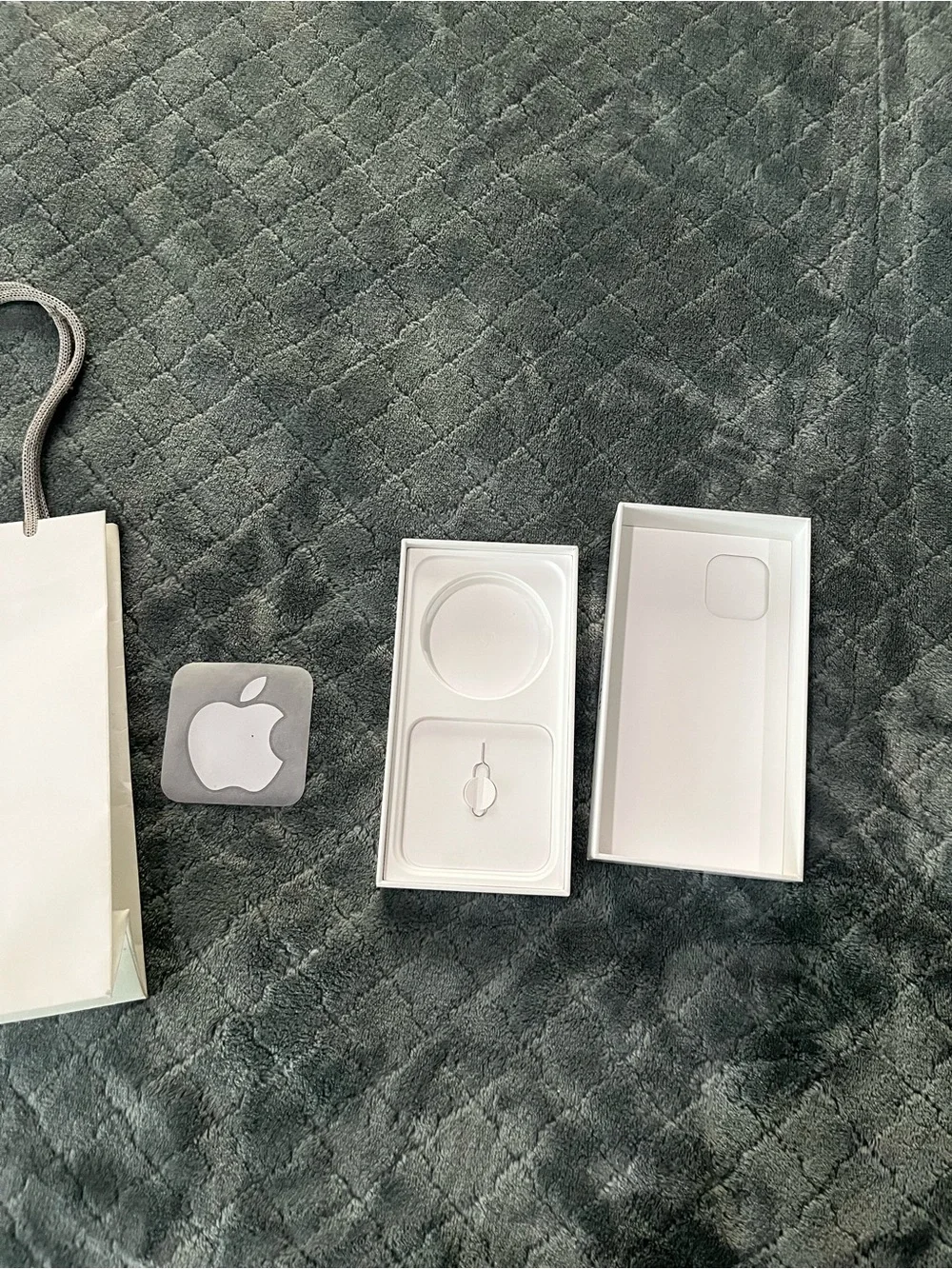 Apple iPhone 12 Mini box only with White Apple Packaging